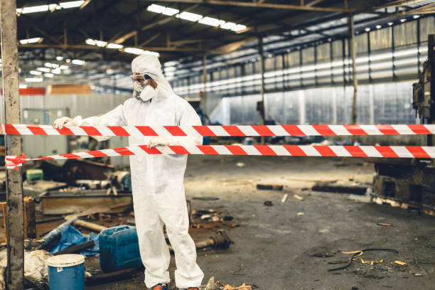 Professional Trauma Scene Cleanup technician working in Waterford, WI